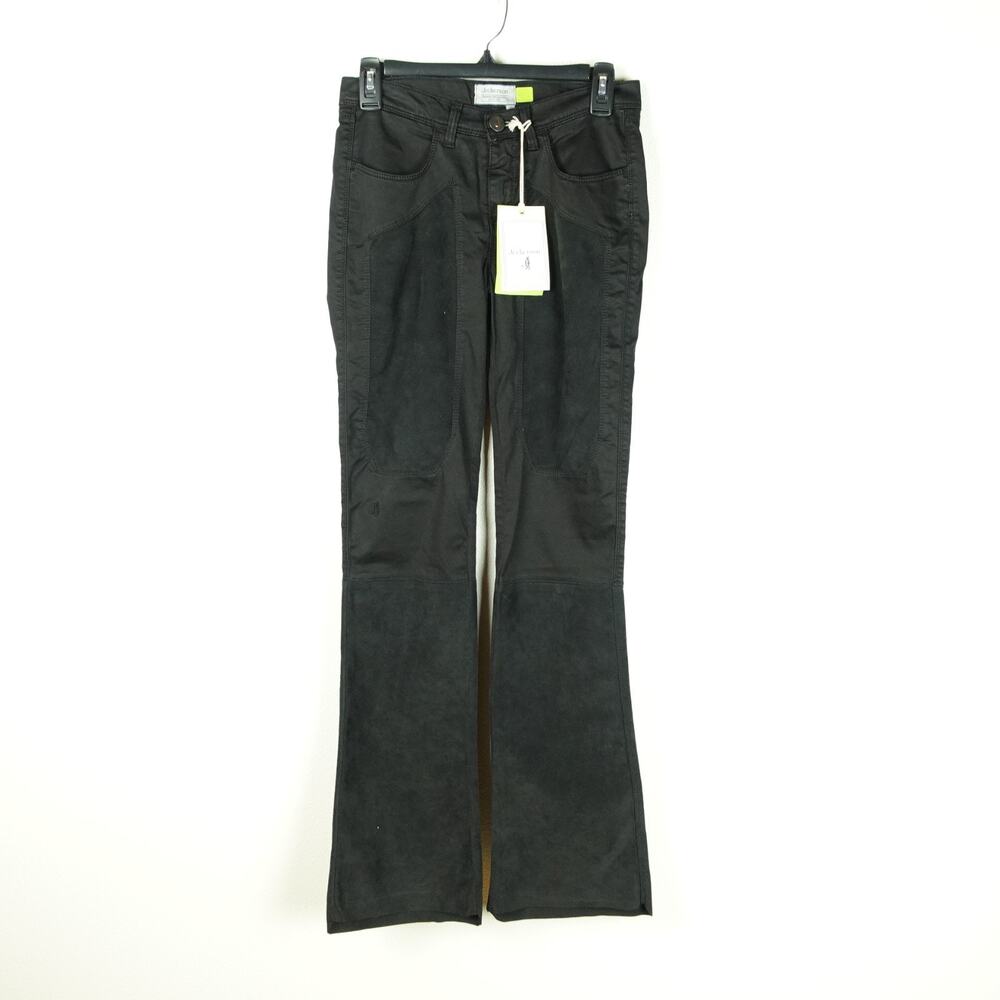 Jeckerson Flared‎ Pants SZ 25 Mixed Media Equestrian Country Modern Contemporary
